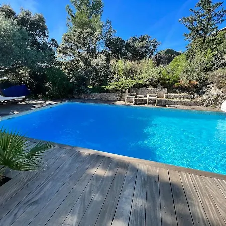 Le Havre De Paix En Garrigue 4 3 Sdb Piscine Bezouce