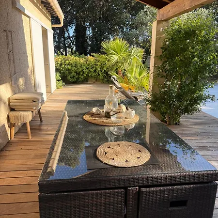 וילה Le Havre De Paix En Garrigue 4 3 Sdb Piscine