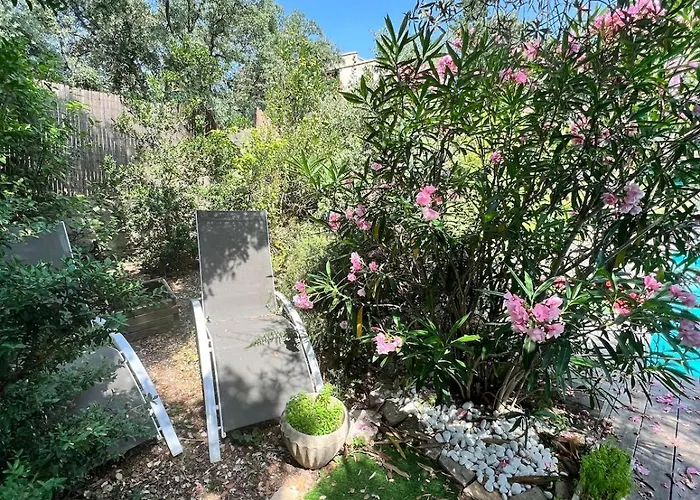 Villa Le Havre De Paix En Garrigue 4 3 Sdb Piscine *