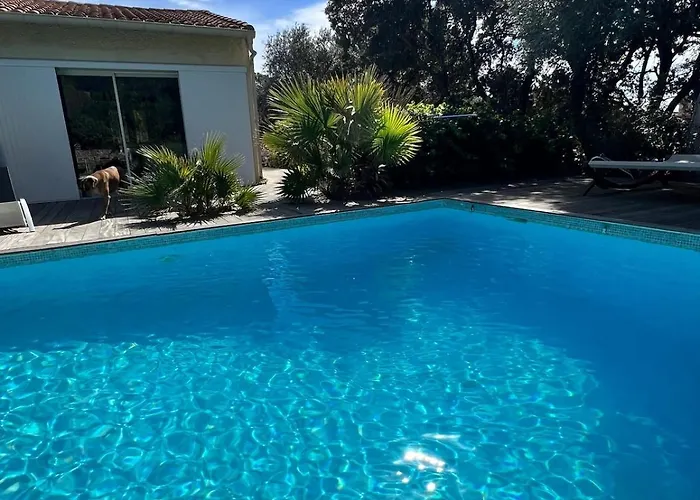 Le Havre De Paix En Garrigue 4 3 Sdb Piscine Villa